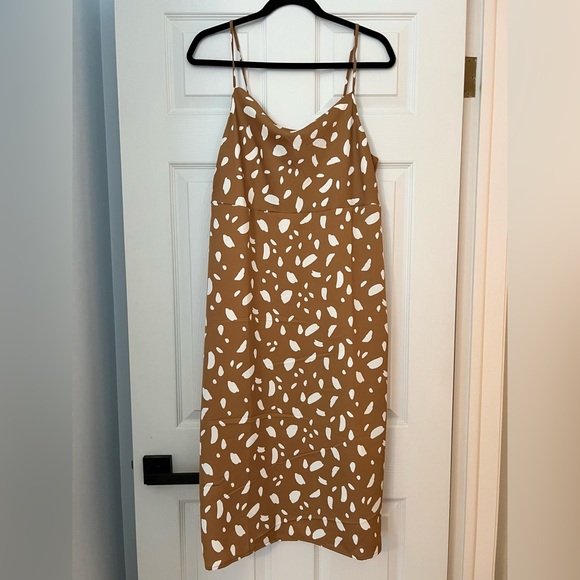 Old Navy satin midi dress - Picture 3 of 5